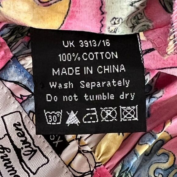 Hell Bunny Maxine Flamingo Sunset Skirt size XS - Picture 7 of 8